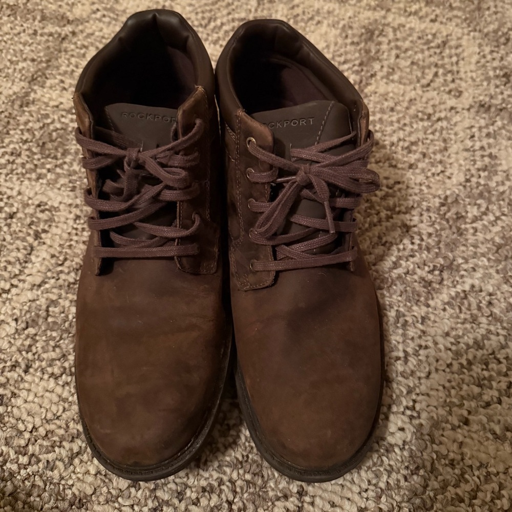 Rockport Men's Dark Brown Chukka Boots
